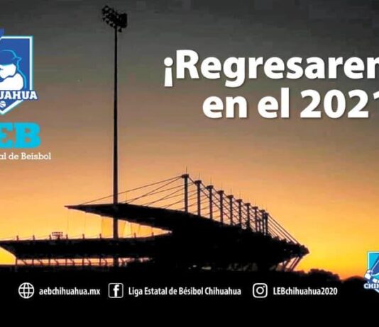 Cancelan la temporada 2020 del Campeonato Estatal de Beisbol