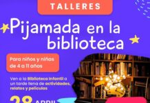 PIJAMADA EN LA BIBLIOTECA