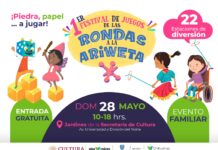 Ofrecerá Festival de Juegos “De las rondas a la ariweta” más de 40 actividades gratuitas