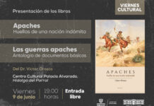 Presentarán en Palacio Alvarado libros sobre la historia y rebelión apache