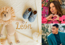 CARLOS RIVERA Y CYNTHIA RODRIGUEZ RECIBEN A SU PRIMER HIJO LEON