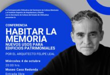 EL ARQ. FELIPE LEAL PRESENTA LA CONFERENCIA “HABITAR LA MEMORIA”