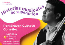 Invita Secretaría de Cultura a la charla y concierto del percusionista chihuahuense Brayan Gustavo Gonzáles