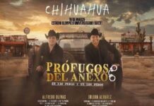 Julion Alvarez y Alfredo Olivas llegan a Chihuahua en su tour Profugos del Anexo