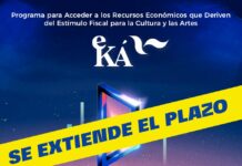 Extienden plazo de la convocatoria de Estímulos Fiscales para la Cultura y las Artes “Eká”