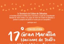 Lanza INBAL convocatoria para participar en el 17° Gran Maratón Nacional de Teatro para Niñas, Niños y Jóvenes