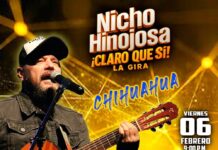 NICHO HINOJOSA vuelve a Chihuahua con ¡Claro que sí! la gira