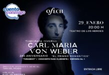 Comienza Ofech el 2026 con concierto gratuito en homenaje al compositor Carl Maria Von Weber