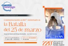 Invitan a la Charla Histórica sobre la Batalla del 25 de marzo en el Museo Casa de Juárez