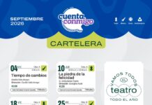 Presenta Secretaría de Cultura cartelera de septiembre del programa Red de Teatros