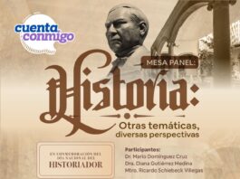 Conmemora Secretaría de Cultura el Día Nacional del Historiador con mesa panel en el Museo Casa de Juárez
