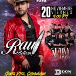 Raúl Beltrán llega al Palenque de la Feria de Santa Rita este 20 de noviembre