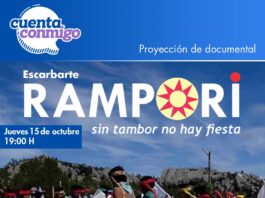 Invita Casa Chihuahua a proyección del documental “Rampori, sin tambor no hay fiesta” este “Jueves de Puertas Abiertas”